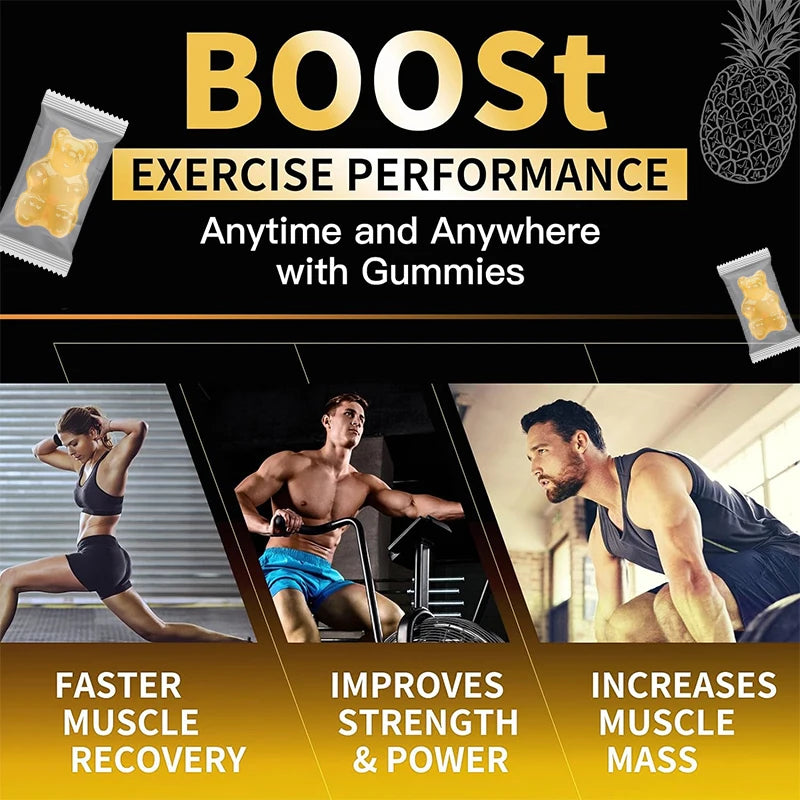 Creatine Gummies 5000mg — Energy, Strength & Muscle Recovery