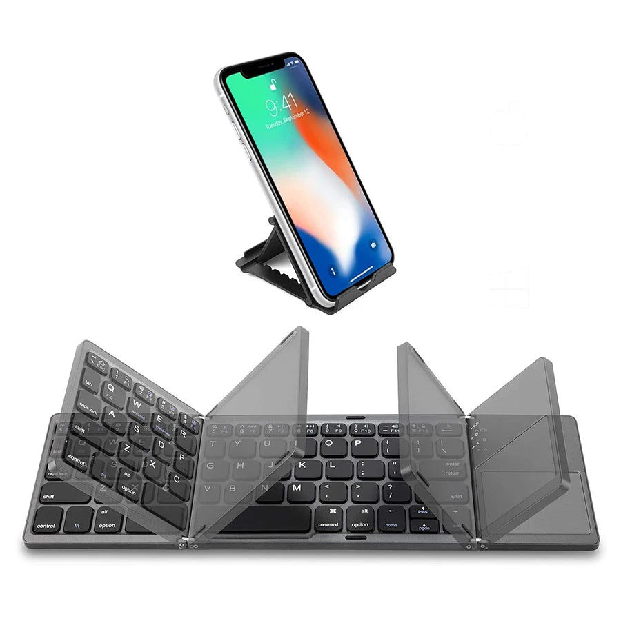Foldable Bluetooth Keyboard — Compact Wireless Travel Keyboard