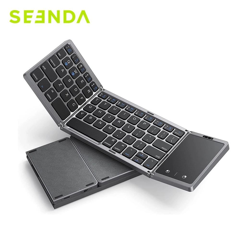 Foldable Bluetooth Keyboard — Compact Wireless Travel Keyboard