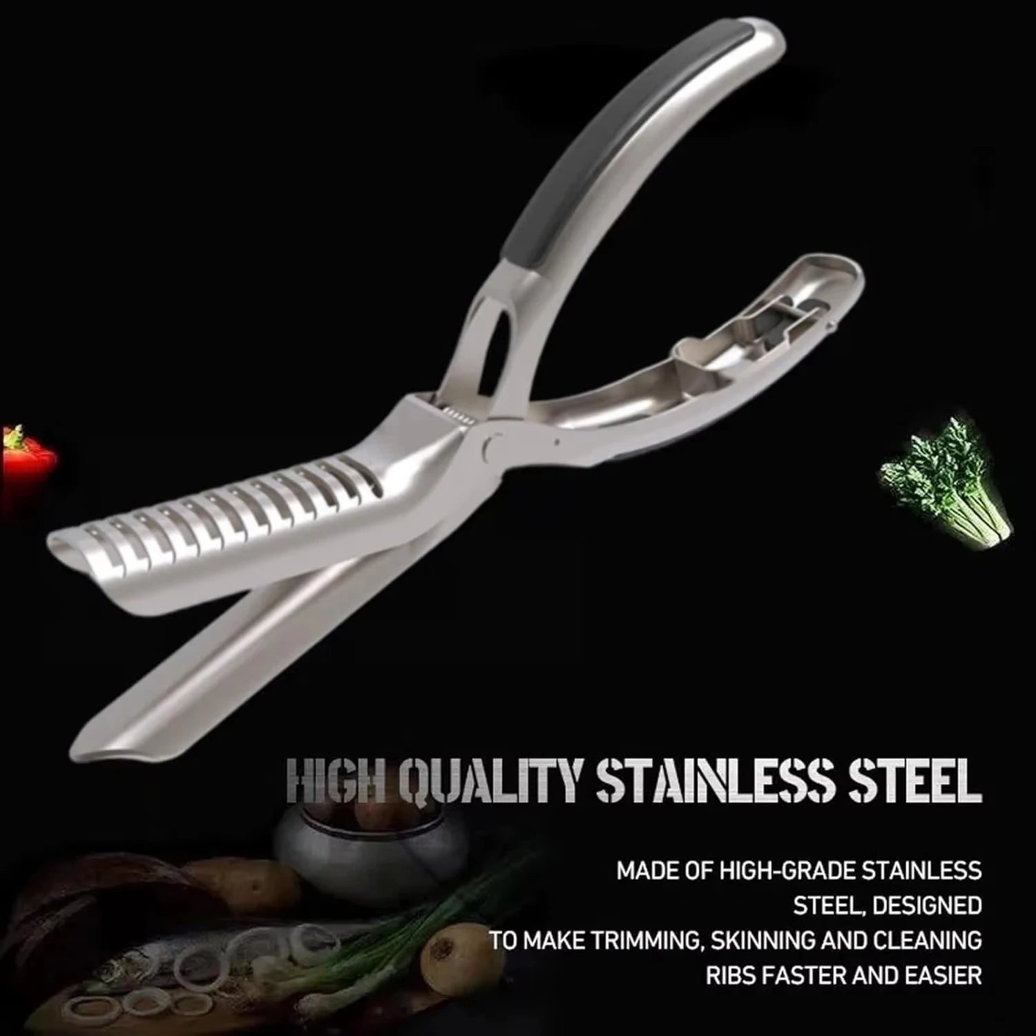 BBQ Rib Membrane Remover Pro — Stainless Steel Kitchen Tool